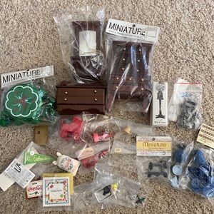 Large lot of miniatures.  New, most in packaging
